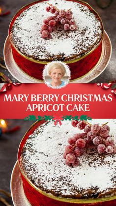 Mary Berry Christmas Apricot Cake Light Christmas Cake, Light Christmas Cake Recipe, Mary Berry Christmas Cake Recipe, British Christmas Cake, English Christmas Cake, British Christmas Recipes, Recipes With Cherries