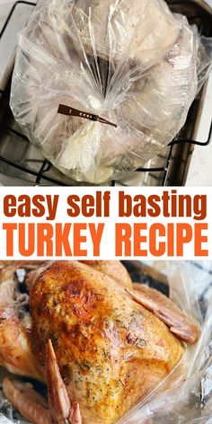 We LOVE this turkey recipe. This turkey is so easy and is hands down the best turkey recipe I've made. Learn how to cook a turkey in a bag. This is the best roast turkey recipe. So easy and turns out perfect with no basting. https://www.raegunramblings.com/how-to-cook-turkey-in-a-bag/ Cooking A Whole Turkey, How To Cook A Turkey, Best Roast Turkey, Best Roast Turkey Recipe, Turkey Brining, Turkey In Oven Bag, Turkey In Oven