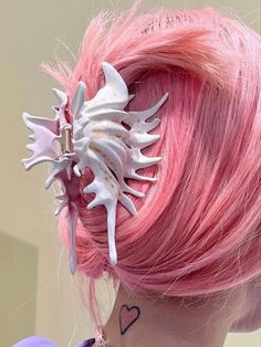 Pink Mermaid, Mermaid Costume, Mermaid Hair, Mermaid Fashion, Hair Claws & Clips, Aesthetic Hair, Hair Claw, Kendall Jenner