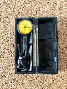 This is a VINTAGE item.  🎁 Free GIFT with every order! Federal Products Testmaster Dial Caliper .001 in with the Original Box and Extra Parts! Box is about 4 x 1 1/2 x 1 inches Great little machinist tool.  It would be a unique item for assemblage, mix media art, or steampunk creations.   **Selling this 'as is' & untested but needle & dial moves freely.  This is a Used Tool** MORE COOL VINTAGE HERE:: https://www.etsy.com/shop/injoytreasures?ref=si_shop 🎁 Send as a Gift DIRECT to your Loved One.  Just use their address at checkout.  Be sure to mark it as GIFT.  I am happy to add a gift greeting along with the package! Just add a message at check-out. Gift Wrapping is Available. Please, note that all inventory is vintage and has had a previous life. I do my best to note any noticeable flaw Steampunk Creations, Mix Media Art, Machinist Tools, Reduce Reuse Recycle, Shop Gift, Metal Shop, Mix Media, Cool Vintage, Yarn Art