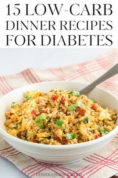 Struggling to find diabetic dinner recipes that are both tasty and easy to make? Try these 15 diabetes-friendly meals! Perfect for type 2 diabetes management, these low-carb recipes are packed with flavor and fit into any diabetic meal plan. Simple Meals For Diabetics Easy Recipes, Meals For Pre Diabetics, Meal Planning For Diabetics Type 2, Prediabetic Dinner Recipes, Meal Ideas For Diabetics Type 2, Meals For Type 2 Diabetics Recipes, Dinner For Diabetics Type 2, Low Carb For Diabetics