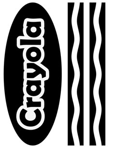 an oval black and white sign with the word choppy on it's side