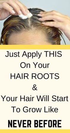 Just Apply This On Your Hair, And They Will Grow Nonstop - Page 2 of 2 - ASEZEEF Healthy Natural Hair Growth, Hair Roots, Hair Remedies For Growth, Health Hacks, Growth Tips, Diy Health