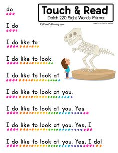 Sentence Pyramids Free, Sight Word Fluency Kindergarten, Sight Words Sentences, Sight Word Fluency, Sight Word Sentences, Fluency Passages