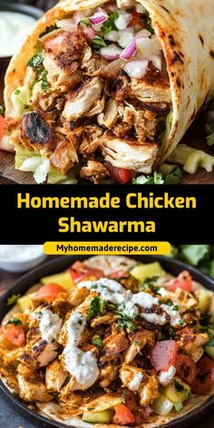 Delicious Homemade Chicken Shawarma Middle Eastern Wraps, Mediterranean Spices For Chicken, Greek Chicken Wrap Recipes, Chicken Shawarma Instant Pot, Greek Chicken Shawarma Recipe, How To Make Chicken Shawarma At Home, Chicken Thigh Shawarma, Chicken And Pita Bread Recipes, Swarma Chicken Marinade Recipe