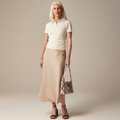 Early Fall Fashion, Fashion Trend Report, Pleated Maxi Skirt, Trend Report, Slip Skirt, Pleated Maxi, Early Fall, Khaki Color, Fall Fashion Trends