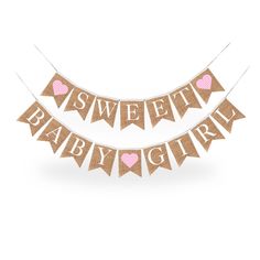 🌸 Measuring a generous length, our Sweet Baby Girl Burlap Banner is designed to create an enchanting backdrop for your event or a heartwarming focal point in your baby's room. The burlap material ensures durability, while the high-quality print guarantees that the banner maintains its charm use after use. To keep your banner looking its best, simply spot clean gently with a damp cloth and let it air dry. With proper care, this keepsake can be treasured and reused for future celebrations or as a Baby Girl Banner, Girl Shower Decorations, Vintage Banner, Banner Shapes, Shower Style, Vintage Flag, Adorable Nursery, Burlap Banner