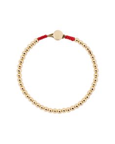 Gold tone beaded anklet with button closure Bead Anklet, Beaded Anklet, Beaded Anklets, Gold Baby, Anklets, Gold Tones, Beads, Gold