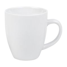 a white coffee cup on a white background