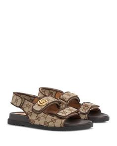 Gucci Women's Double G Sandals Gucci Luxury Sandals With Buckle Closure, Luxury Gucci Sandals With Buckle Closure, Gucci Luxury Sandals With Branded Insole, Gucci Luxury Open Toe Sandals, Gucci Open Heel Sandals With Buckle Closure, Luxury Gucci Open Toe Sandals, Gucci Luxury Brown Sandals, Gucci Open Toe Sandals With Buckle Closure, Gucci Ankle Strap Sandals With Buckle