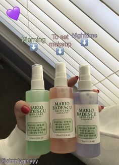 Obličejové Masky, Skin Care Routine For 20s, Face Care Routine, Acne Skincare Routine, Acne Care, Face Acne, Facial Spray, Mario Badescu