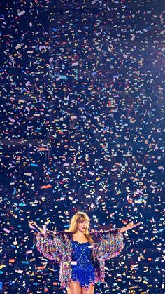 taylor swift performs on stage at the super bowl