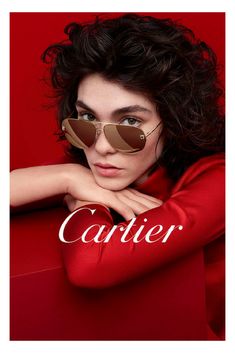 CARTIER PANTHERE AVIATOR ESW00094 Mirrored Sunglasses