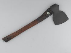 Maori fighting 'Toki Poto' axe recovered after the massacre of Poverty Bay, 1868 | Online Collection | National Army Museum, London