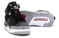 Nike Air Jordan Spizike BG Black 317321-034 Bg Black, Jordan Spizike, Michael Jordan Shoes, Shoes Sneakers Jordans, Black Cement, Best Shoes For Men, Jordan Air, Cartoon Character Design, Jordan Shoes