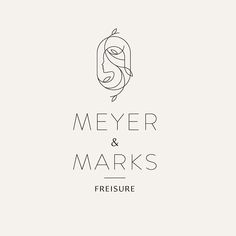 the logo for meyer & marks, a boutique that sells women's clothing