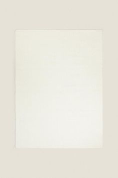 an empty white square on a plain surface