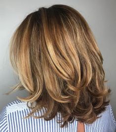 Tuns Bob Lung, Modern Haircuts, Brown Highlights, Haircuts For Fine Hair, Modern Hairstyles, Medium Hair Cuts