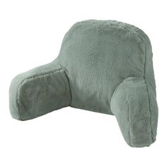 a gray pillow that is shaped like an elephant