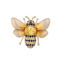 PRICES MAY VARY. Materials --- Made of Hypoallergenic Materials. AAAAA Cubic Zirconia, Shiny & Sparkly. Size & Details --- Rhinestone Bee Brooch Size 0.9*1.1 Inches. Yellow Black Crystal Honeybee Bumblebee Animal Insect Lapel Pins, Dainty Dress Accessories Jewelry. Packing --- Dainty Brooch Pin Packed well in the beautiful gift box. It is the ideal gift for Best Friend, Daughter, Lover, Mom, Sister, Bride, Bridesmaids, Aunt, Girl Friend etc. Perfect Gift --- Ideal for Christmas gifts, Thanksgivi Martini Outfit, Bumblebee Animal, Sister Bride, Cute Brooch, Dainty Dress, Birthday Jewelry, Bee Jewelry, Bee Brooch, Accessories Wedding