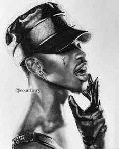 ☆ i finished this drawing of @lilnasx in two days and i think it’s my favorite that i have done of him🖤 — if you repost tag me 🫡 — — #lilnasx #lilnasxartwork #drawing #art #charcoaldrawing #blackandwhite #strathmore #tombowmono #beverlyhillscop #axelf #netflix #originalart #artistthelpfeature