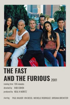 Movie Character Posters, Movie Outfit, Hollywood Scenes, Furious Movie, Movie Card, Pause Button, Iconic Movie Posters, Movie Outfits, The Fast And The Furious