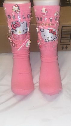 Kids Junkies junk sock Hello Kitty Aesthetic Fashion, Thing For Christmas List, Soft Accessories, Pink Hello Kitty Print Bottoms For Sleepover, Hello Kitty Aesthetic Outfit, Stuff To Get For Christmas, My Christmas List, What To Get For Your Birthday, Things For Christmas