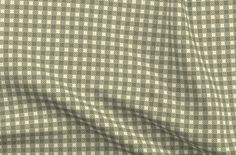 a green and white checkered fabric