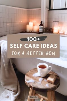 Looking for self care activities that truly boost your happiness? Our guide offers over 100 evidence-based self care ideas to help you practice self care and improve your wellbeing. Save this pin for self care tips and activities to enhance your self care routine! Goals Self Care, Self Care On Period, Self Care Tips Daily Routines, Easy Self Care Ideas, At Home Self Care Ideas, Self Care Room, Schedule Self Care, Self Care Weekend, Self Care Day Ideas