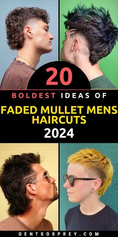 Get ready to revamp your look with the trendiest men's haircuts of 2024! Explore our collection of 20 unique faded mullet men's haircuts that are sure to make a statement. Whether you have straight or curly hair, these mullet variations, including low taper, skin fade, and more, offer a fresh and stylish take on the classic haircut. Find your perfect faded mullet style and step into the new year with confidence. Modern Textured Mullet Men, Different Types Of Mullets Men, Tapered Fade Mullet Men, Men Mullet Haircut, Modern Day Mullet Men, Modern Mullet Mens Short, Stylish Mullet Haircut Men, Mens Modern Mullet Haircut, Mullet Variations Men