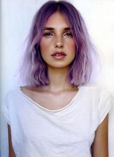 lavender hair Lavender Hair, Pastel Hair, Lilac Hair, Hair Help, Purple Colour, 짧은 머리, Hair Envy, Hair Short, Grunge Hair