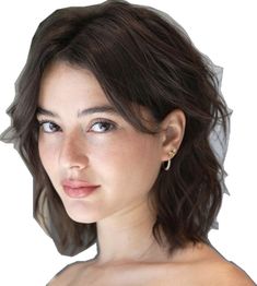 Hairstyles For Naturally Straight Hair, Mid Neck Length Hair With Layers, Shoulder Wolf Cut, Mid Neck Length Hair, Short Brown Haircuts, Bob 2024, French Bob, Chin Length, Hair Things