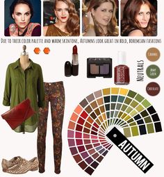 Autumn Color Palette, Mode Tips, Dark Autumn