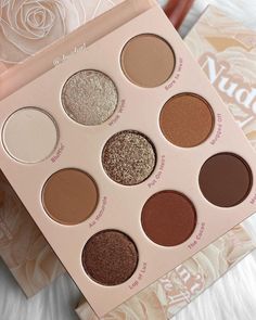 Mood Palette, Makeup Pallets, Makeup Eyeshadow Palette, Kawaii Makeup, White Makeup, Carlo Scarpa, Pinterest Makeup, Colourpop Cosmetics, Luxury Makeup