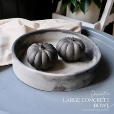 Enhance your home decor with our stunning large decorative concrete bowl, handcrafted to bring a touch of modern elegance to any space. This listing is specifically for this bowl, ensuring you receive the piece that caught your eye. With a generous diameter of 22cm (8.7 inches) and a height of 5cm (2 inches), this bowl makes a bold yet subtle statement. The unique two-tone design, featuring a harmonious blend of dark and light grey, adds depth and visual interest, making it a versatile piece that complements various interior styles. The bowl is carefully waxed to achieve a water-resistant finish. However, we recommend using it purely for decorative purposes. It's perfect for storing trinkets, serving as a chic candle holder, or displaying your favourite decorative items. This beautiful, fu Minimalist Storage, Concrete Bowl, Decorative Concrete, Trinket Bowl, Dark And Light, Interior Styles, Touch Of Modern, Modern Elegance, Candle Holder