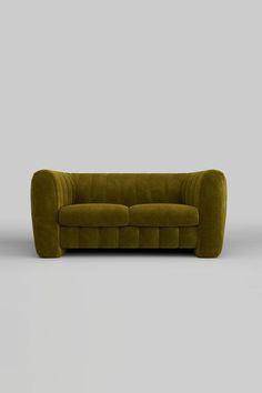 Bring a hint of the great outdoors to your indoor space with this beautiful moss-green sofa. It’s all soft velvet and undulating curves for the ultimate lounging experience, and is the perfect shape for making you feel thoroughly cocooned as you relax into your downtime. A bold piece that creates the perfect focal point in your living room, style with cushions in muted tones to create a calm, cool Scandi vibe, or go to the other extreme and indulge your inner maximalist with bright pink or orange accessories to really make things go pop. An hour spent on this stunning sofa is the ultimate tactile experience – it's just made for movie night!  - The Bowie Medium Sofa In Luxe Needlecord Velvet Vintage Green - Measures: H80cm x W176cm X D105cm Here's what makes our sofas unique... - Our 10-Yea Orange Accessories, Rockett St George, Green Sofa, Muted Tones, Room Style, Sofa Armchair, Green Tones, Living Room Style, Vintage Velvet