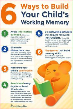 the six ways to build your child's working memory