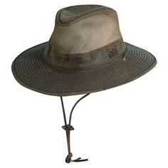 RedHead Big Brim Weathered Cotton Safari Hat for Men - L Shovel Head Hat, Mens Wide Brim Hat American Hat Makers, Luxury Brown Hat For Outdoor, Cheap Men's Outdoor Felt Hat, Cheap Distressed Curved Bill Hat, Outback Hat, Safari Hat, Funny Hats, Rugged Look