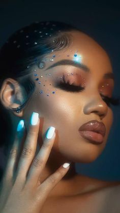 juicegyal Miami Makeup, Luxury Club, Carnival Makeup, Makeup For Black Skin