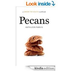 a book with the title pecans written on it