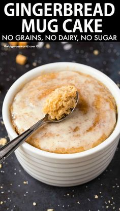 a spoon full of oatmeal sitting in a bowl