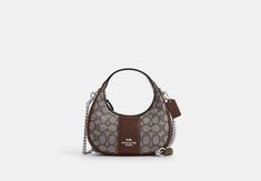 Carmen Mini Crossbody In Signature Jacquard | COACH OUTLET Coach Mini Crossbody Bag, Coach Cary Crossbody Bag, Mini Serena Crossbody Coach, Coach Crossbody Bag With Magnetic Closure, Coach Crossbody Bag With Textured Leather, Coach Mini Bag, Sustainable Bag, My Style Bags, Luxury Bags Collection