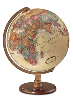 Hastings 16 Inch Desktop World Globe By Replogle Globes Floor Globe, Desk Globe, Smart Tiles, World Globes, Globe Decor, Map Globe, World Globe, Old World Charm, Lovely Things