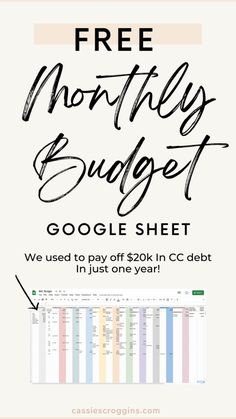 monthly budget spreadsheet excel Travel Budget Planner, Financial Budget Planner, Personal Budget Planner, Planning Center, Budget Planner Free, Weekly Budget Planner