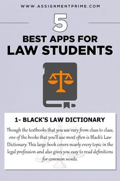 the best apps for law students to use in your class or college library, including books that you've never seen before