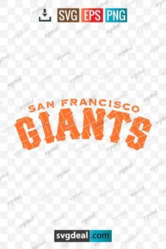 san francisco giants svg files