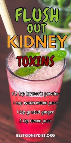 Natural Home Drink To Cleanse Your Kidneys - Live The Alternative Resep Smoothie, Kidney Friendly Foods, Berbuka Puasa, Juicer Recipes, Makanan Diet