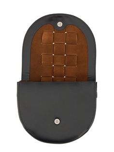 100% Leather Spain Designer Round Case Bag For Travel, Designer Round Case Travel Bag, Designer Pouch With Detachable Strap And Top Handle, Designer Pouch With Top Handle And Detachable Strap, Designer Top Handle Pouch With Detachable Strap, Designer Saddle Bag With Removable Pouch For Daily Use, Designer Belt Bag With Detachable Strap For Everyday Use, Designer Saddle Bag With Removable Pouch For Travel, Luxury Leather Saddle Bag