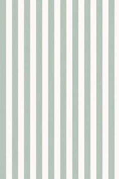 a white and green striped wallpaper with vertical stripes