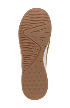 Cutout details add subtle texture to a versatile suede sneaker grounded by a well-cushioned insole for everyday comfort. Lace-up style Removable, cushioned insole with arch support Leather upper and lining/rubber sole Imported Subtle Textures, Tan Suede, Suede Sneakers, Up Styles, Arch Support, Womens Sneakers, Rubber Sole, Leather Upper, Arch